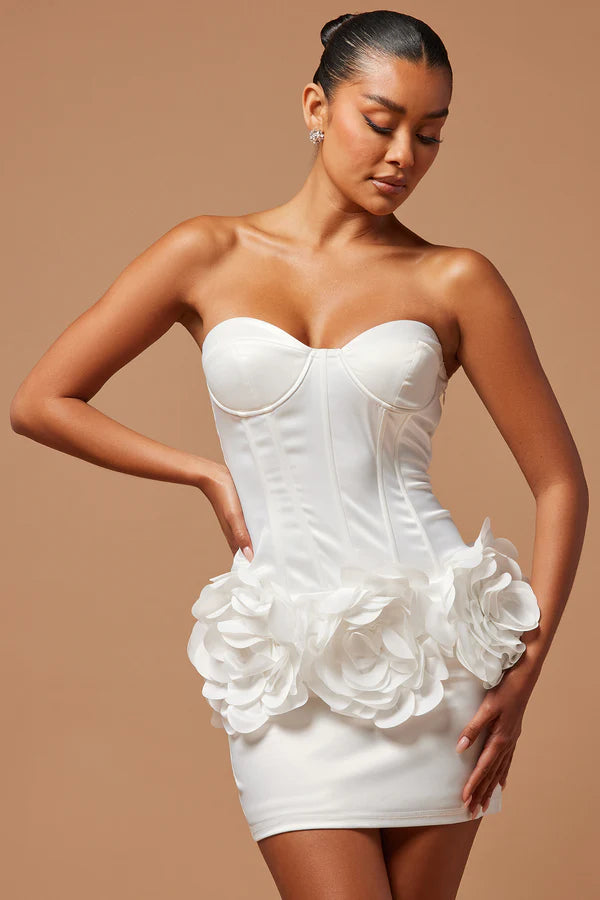 Gabriella Flower Mini Dress