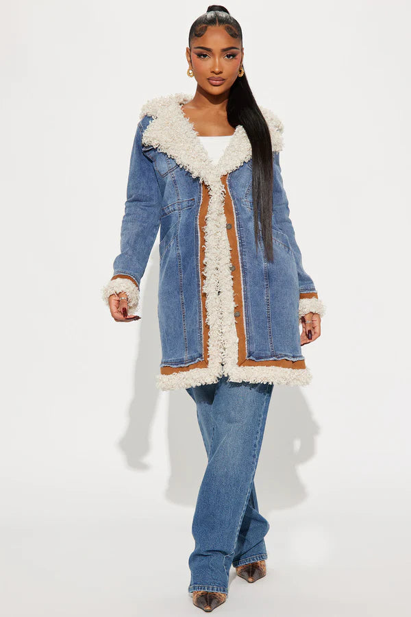 Out And About Denim Coat