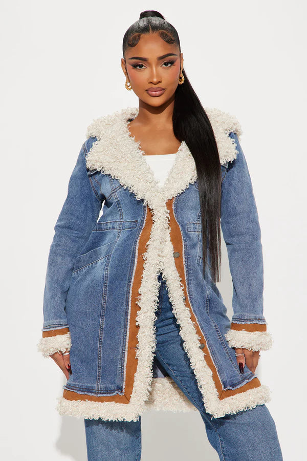 Out And About Denim Coat