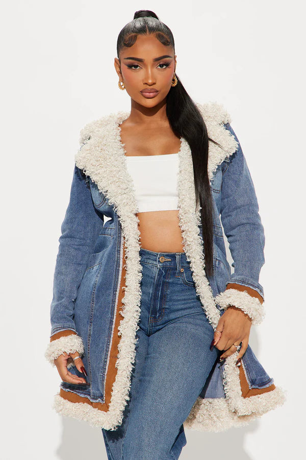 Out And About Denim Coat