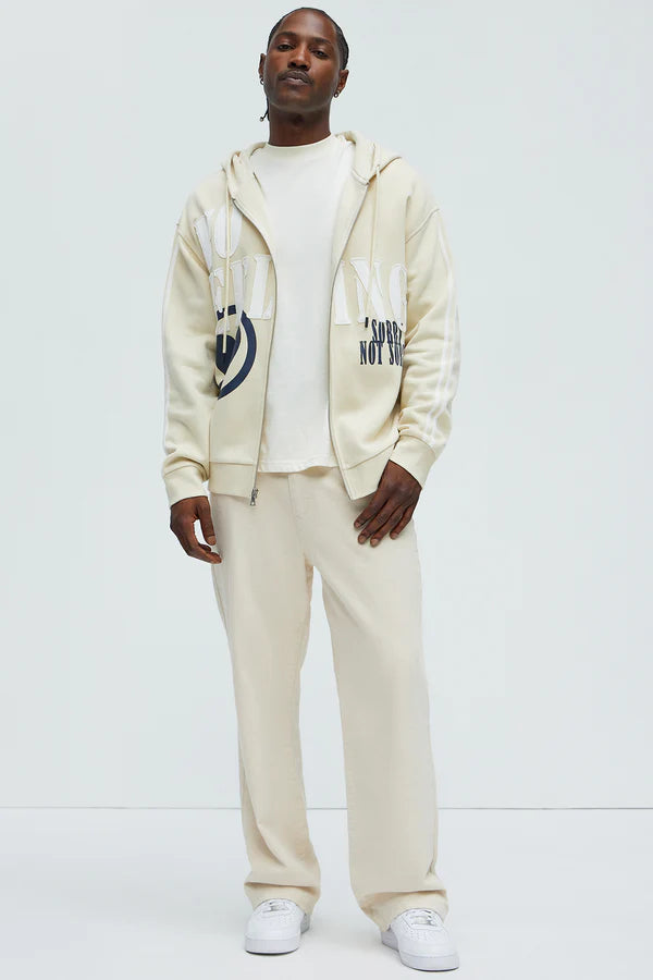 Tyson No Feelings Zip Up Hoodie