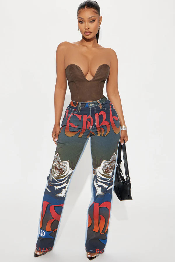 Louder Than Words Wide Leg Jeans