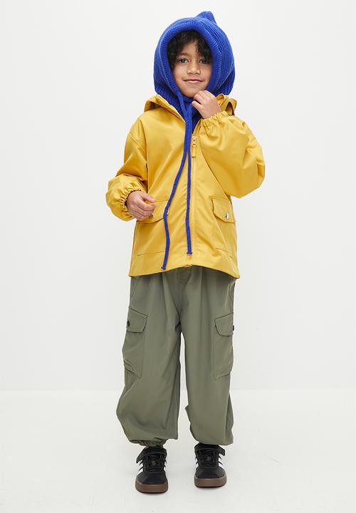 Hooded jacket - yellow