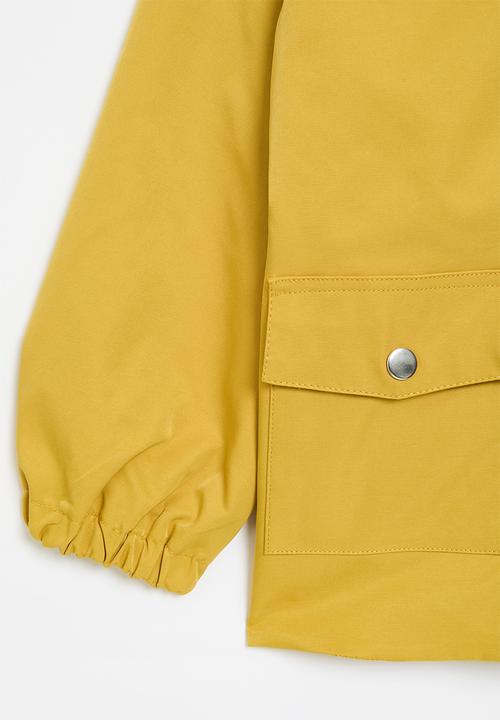 Hooded jacket - yellow