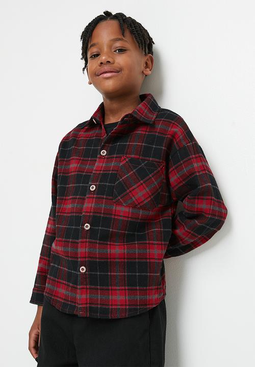 Tartan shirt - red