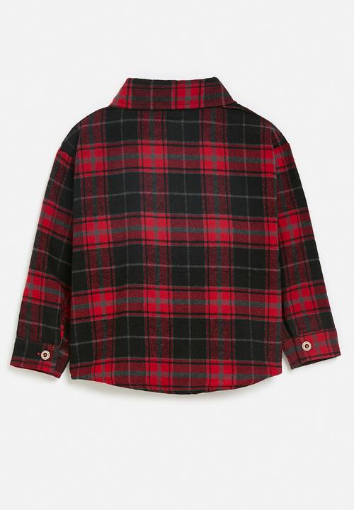 Tartan shirt - red