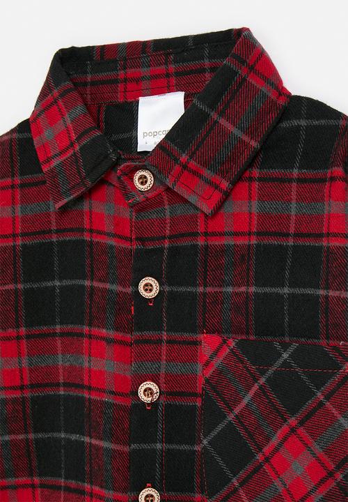 Tartan shirt - red